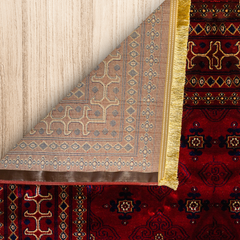 Regal Majesty: Traditional Red Persian Rug